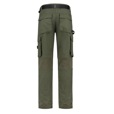 Tricorp Workwear unisex werkbroek Twill Cordura  stretch legergroen maat 42