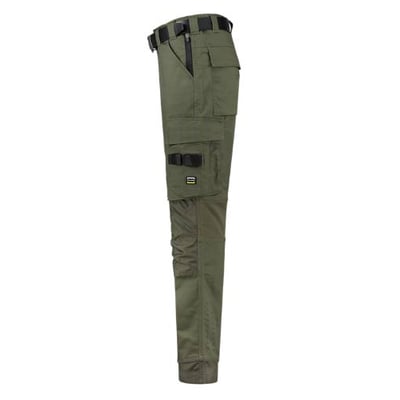 Tricorp Workwear unisex werkbroek Twill Cordura  stretch legergroen maat 42
