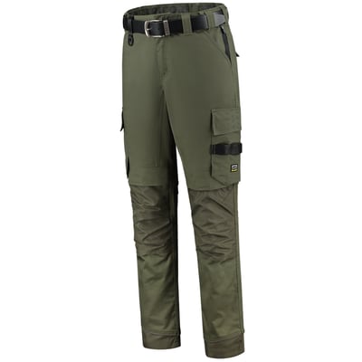 Tricorp Workwear unisex werkbroek Twill Cordura  stretch legergroen maat 42