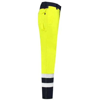 Tricorp Workwear werkbroek multinorm bicolor geel inktblauw maat 42