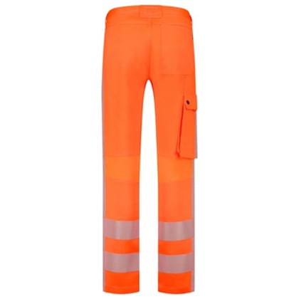 Tricorp Workwear dames werkbroek twill stretch RWS revisible fluor oranje maat 36