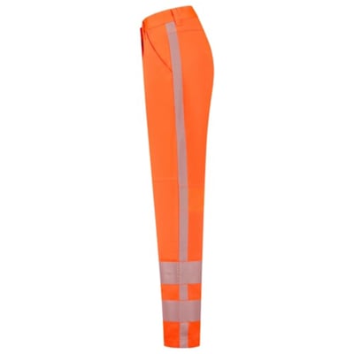 Tricorp Workwear dames werkbroek twill stretch  RWS revisible fluor oranje maat 36