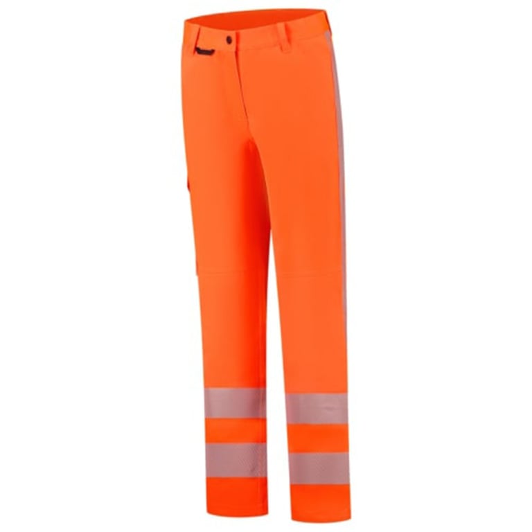 Tricorp dames werkbroek twill stretch RWS revisible fluor oranje