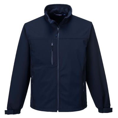 Portwest TK50 softshell jack 3 marineblauw maat XS