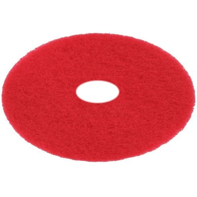 CaluClean vloerpad 16" rood dun 