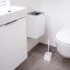Vikan classic toiletborstel met vierkante houder  wit