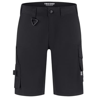 Tricorp Redefined 2-way stretch werkbroek kort zwart maat 42