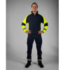 Tricorp Redefined reflective functional stretch  werkbroek zwart geel maat 21