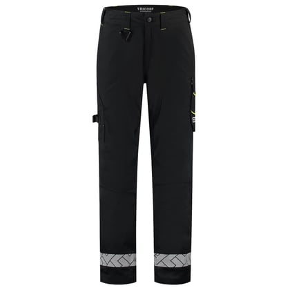 Tricorp Redefined reflective functional stretch  werkbroek zwart geel maat 21