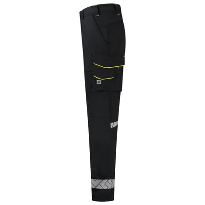 Tricorp Redefined reflective functional stretch  werkbroek zwart geel maat 21