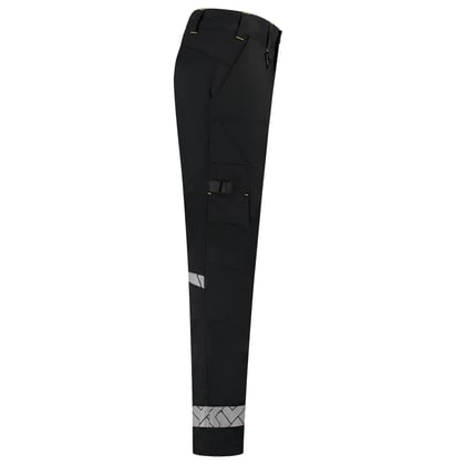 Tricorp Redefined reflective functional stretch  werkbroek zwart geel maat 21