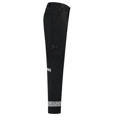 Tricorp Redefined reflective functional stretch werkbroek zwart geel maat 21