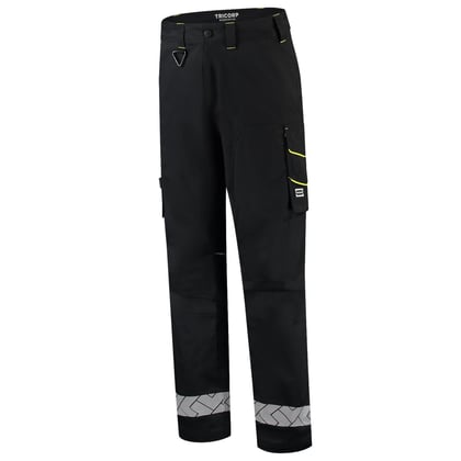 Tricorp Redefined reflective functional stretch  werkbroek zwart geel maat 21