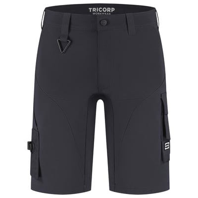 Tricorp Redefined 4-way stretch werkbroek kort antraciet maat 42