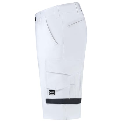 Tricorp Redefined 4-way stretch werkbroek kort wit maat 42