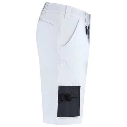 Tricorp Redefined 4-way stretch werkbroek kort wit maat 42