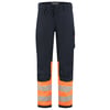 Tricorp Redefined high vis 2-way stretch werkbroek inktblauw oranje maat 21