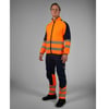 Tricorp Redefined high vis functional stretch  werkbroek inktblauw oranje maat 21