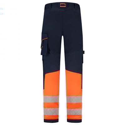 Tricorp Redefined high vis functional stretch werkbroek inktblauw oranje maat 21