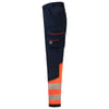 Tricorp Redefined high vis functional stretch  werkbroek inktblauw oranje maat 21