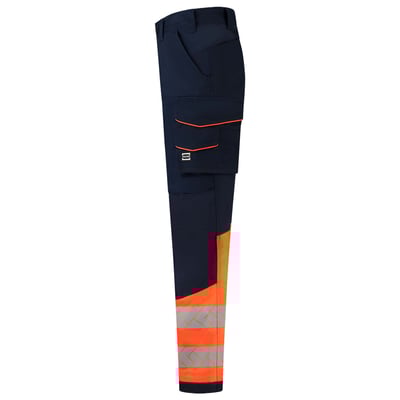 Tricorp Redefined high vis functional stretch werkbroek inktblauw oranje maat 21