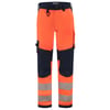 Tricorp Redefined high vis stretch werkbroek met kniestukken oranje blauw maat 21