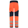 Tricorp Redefined high vis stretch werkbroek met kniestukken oranje blauw maat 21