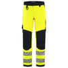 Tricorp Redefined 4-way high vis stretch werkbroek met kniestukken geel blauw  maat 56