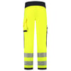 Tricorp Redefined 4-way high vis stretch werkbroek met kniestukken geel blauw  maat 56