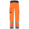 Tricorp Redefined 4-way high vis stretch werkbroek met kniestukken oranje blauw maat 21