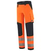 Tricorp Redefined 4-way high vis stretch werkbroek met kniestukken oranje blauw maat 21