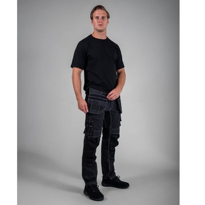 Tricorp Redefined functional jeans werkbroek met tool pockets zwart maat 21