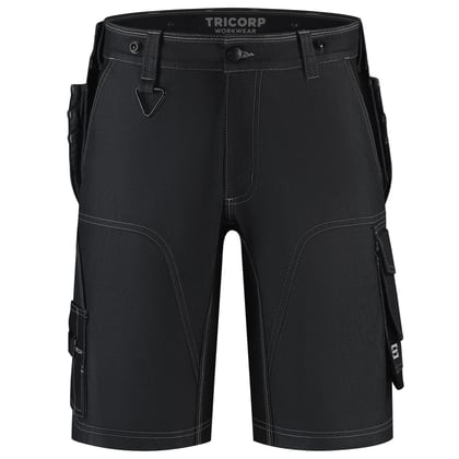 Tricorp Redefined functional jeans werkbroek kort zwart maat 42