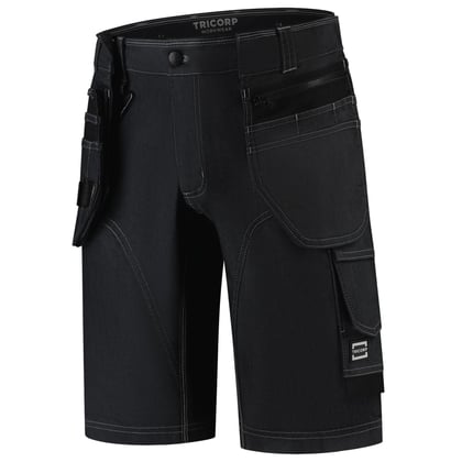 Tricorp Redefined functional jeans werkbroek kort zwart maat 42