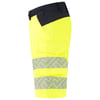 Tricorp Redefined high vis  functional stretch  werkbroek kort geel blauw  maat 66