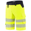Tricorp Redefined high vis  functional stretch  werkbroek kort geel blauw  maat 66