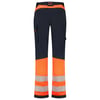 Tricorp Redefined high vis 2-way stretch werkbroek dames inktblauw oranje maat 36