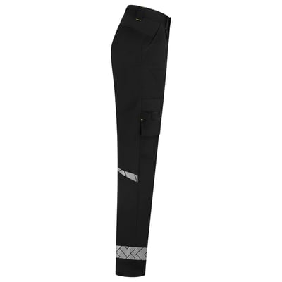 Tricorp Redefined functional reflective stretch werkbroek dames zwart geel maat 36