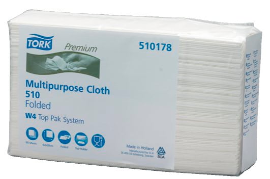 Tork Premium Cloth folded wit 5x150 vel 1lgs