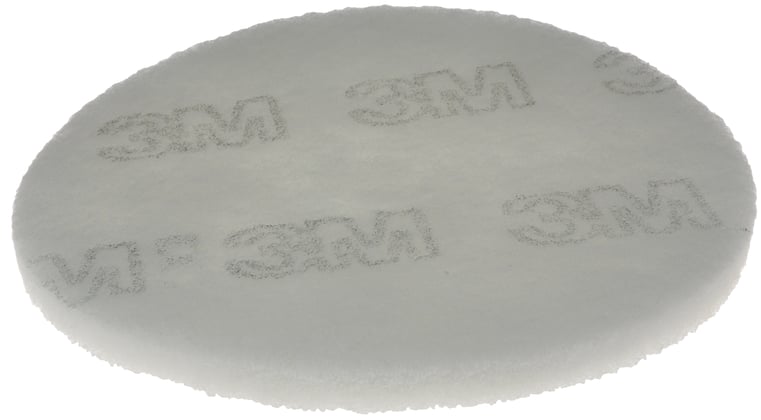 3M Schrob-vloerpad wit 305mm (12