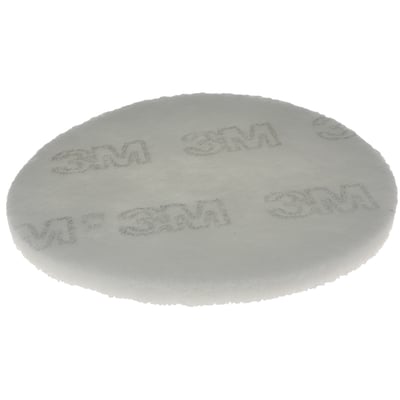 3M Schrob-vloerpad wit 305mm (12")