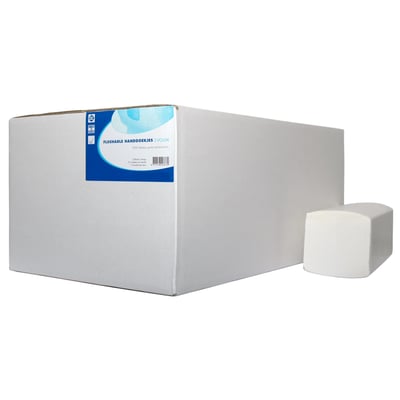 Handdoekpapier Z-Vouw cellulose 2-laags 21,5x25cm 16x199st