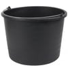 Bouwemmer zwart 20ltr 