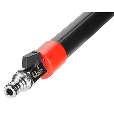 Vikan transport actiepakket, wasbostel, telesteel  met aan/uit kraan en Gardena aansluiting