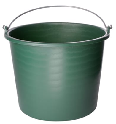 Bouwemmer 12ltr groen