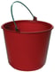 Bouwemmer 12ltr rood 