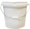 Emmer 25ltr wit MF met beugel 