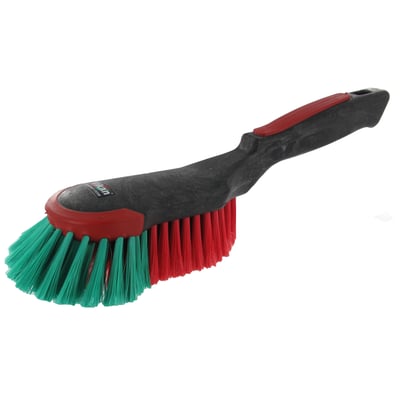 Vikan autowasborstel + handgreep breed model