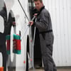 Vikan hoekborstel waterdoorlaatbaar vts