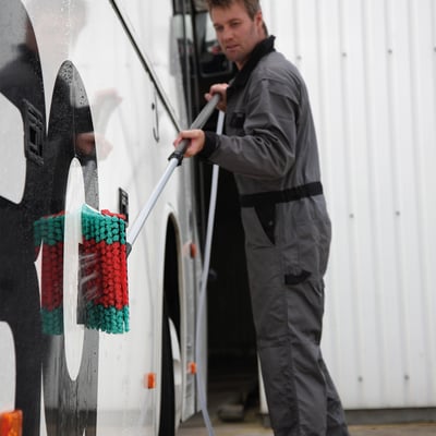 Vikan hoekborstel waterdoorlaatbaar vts